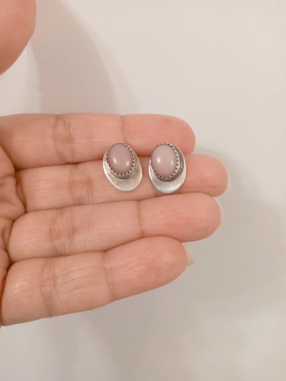 Vintage Sterling Silver Stud Earrings